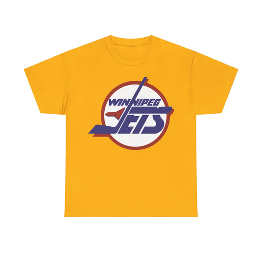 Winnipeg Jets Logo Hockey Team T-shirt