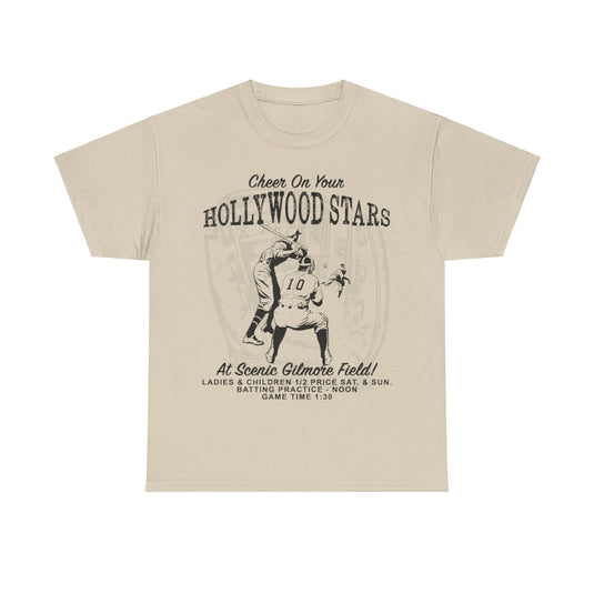 Hollywood Stars Baseball Team Nostalgic T-shirt