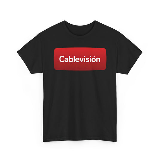 Cablevision Cable TV Provider Television Company Logo T-Shirt