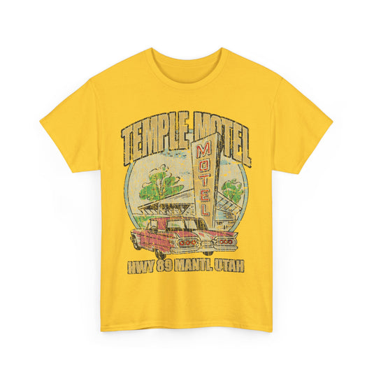 Temple Motel Manti Utah 1959 Hwy 89 T-shirt