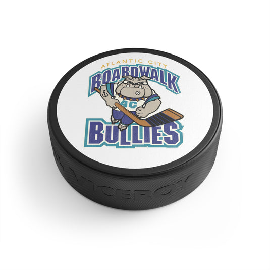 Atlantic City Boardwalk Bullies Nostalgic Retro Hockey Puck