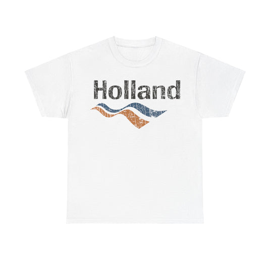 Holland Freight 1929 Trucking Distressed Print T-shirt