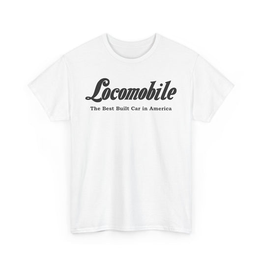Locomobile The Best Built Car in America Vintage Script T-shirt
