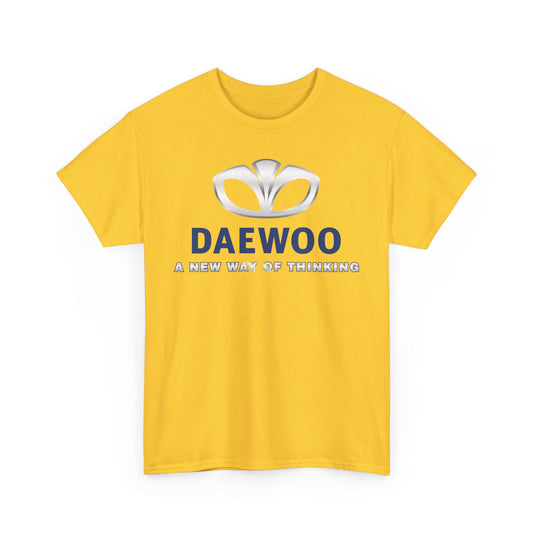 Daewoo A New Way of Thinking Korean Auto Brand T-shirt