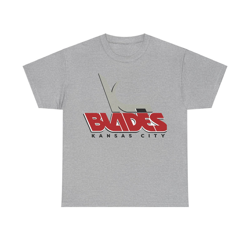 Load image into Gallery viewer, Kansas City Blades Missouri Logo Hockey Team T-shirt
