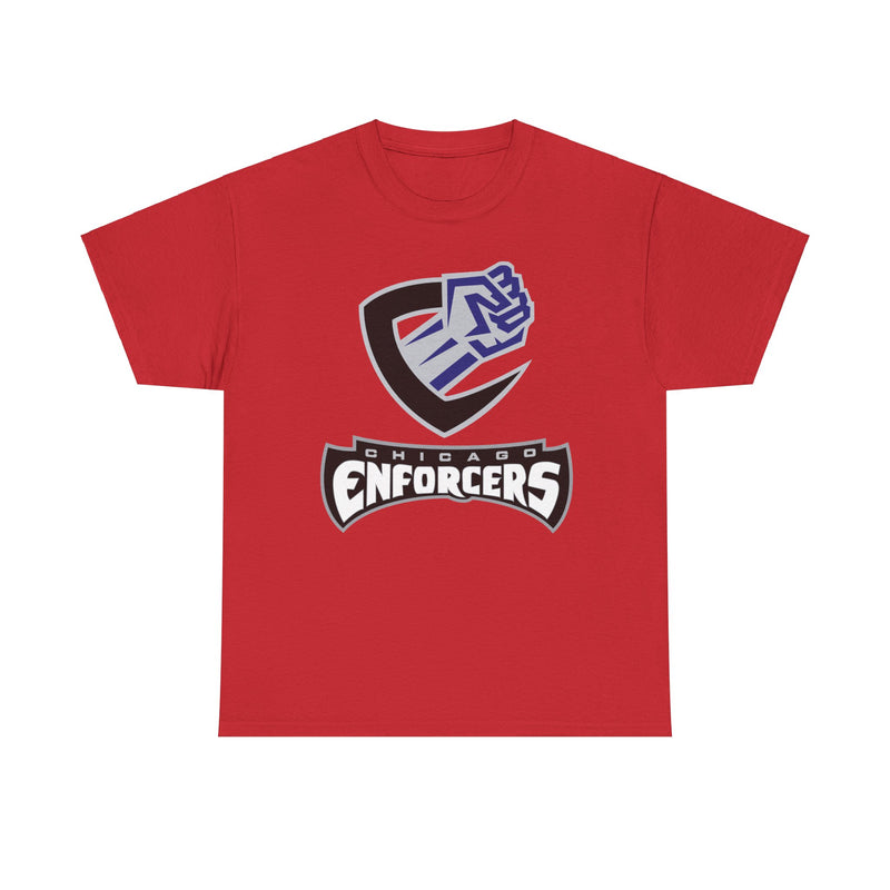 Load image into Gallery viewer, Chicago Enforcers Illinois XFL Football 2001 T-shirt
