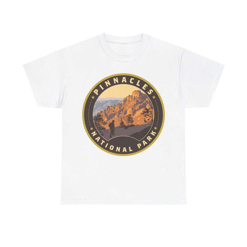 Load image into Gallery viewer, Pinnacles National Park California Round Logo T-shirt
