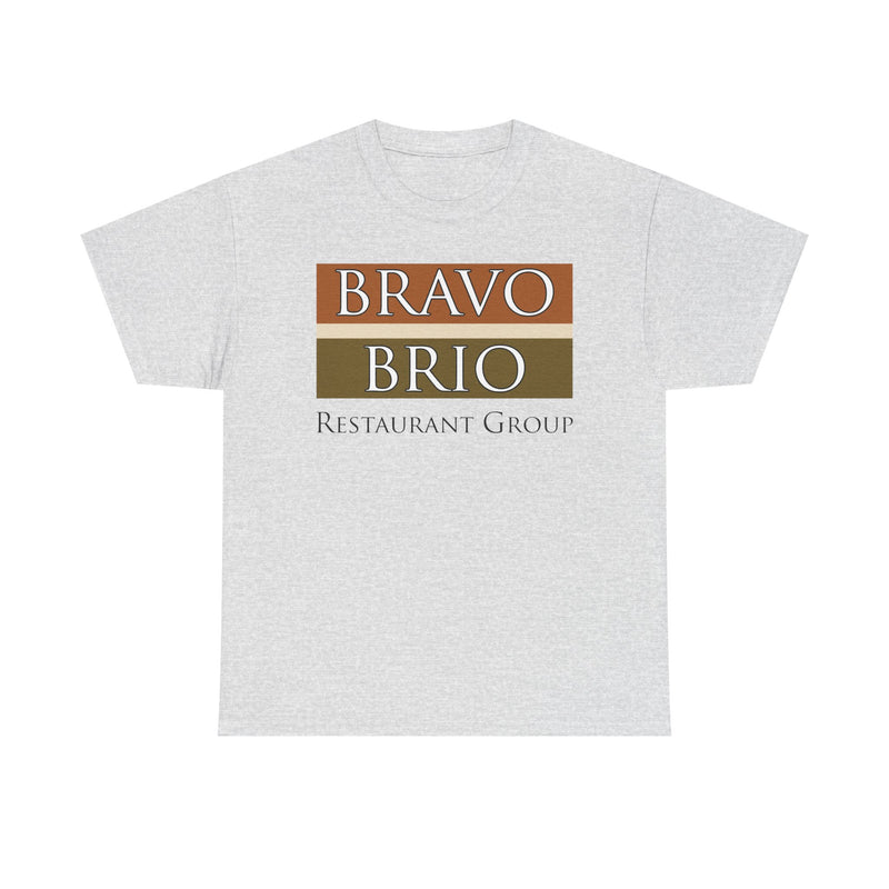 Load image into Gallery viewer, Bravo Brio Restaurant Group T-Shirt - Defunct Dining Chain Logo Tee
