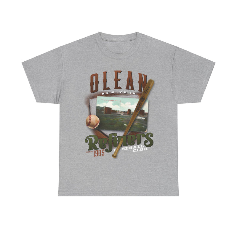 Load image into Gallery viewer, Olean Refiners Est 1905 New York Baseball T-shirt
