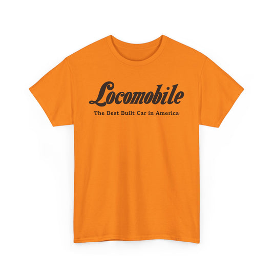 Locomobile The Best Built Car in America Vintage Script T-shirt