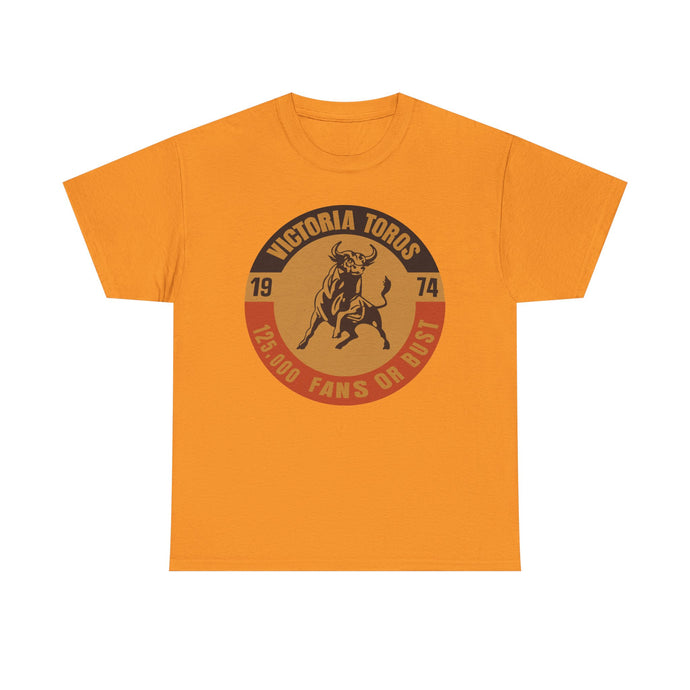 Victoria Toros Texas League Baseball 1974 T-shirt