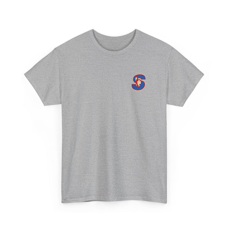 Load image into Gallery viewer, Springfield Indians Hockey Team Nostalgic 2 sided T-shirt
