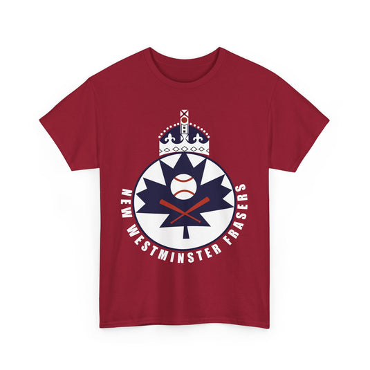 New Westminster Canada Frasers Baseball 1974 T-shirt