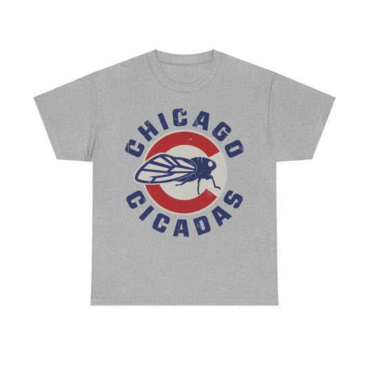 Chicago Cicadas Baseball Team Nostalgic Retro T-shirt