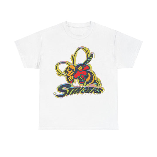 Syracuse Stingers Lacrosse Nostalgic Retro Logo T-shirt