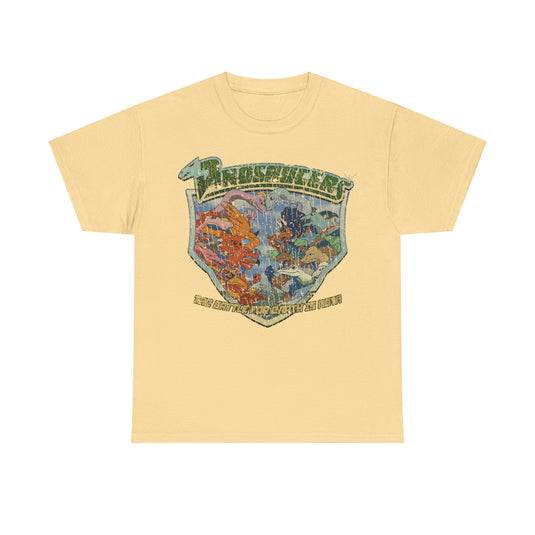 Dinosaucers Battle for Earth 1987 Cartoon Televison Show T-shirt