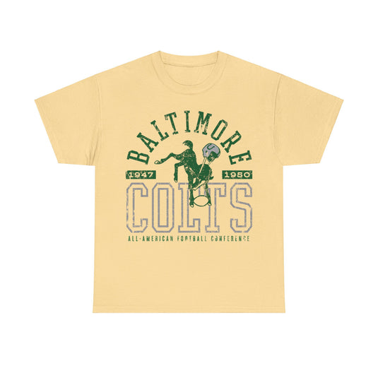 Baltimore Colts 1947-1950 Maryland Football Team T-shirt