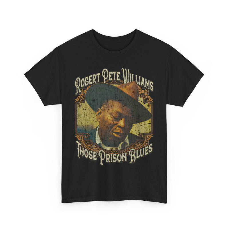 Load image into Gallery viewer, Those Prison Blues 1959 Louisiana Robert Pete Williams Album T-shirt
