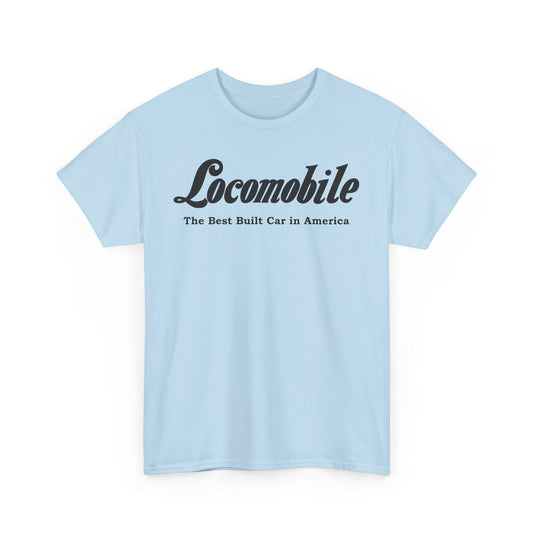 Locomobile The Best Built Car in America Vintage Script T-shirt