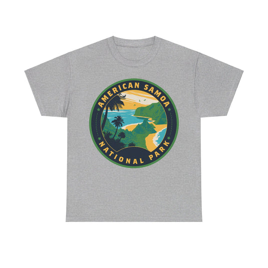 American Samoa National Park Round Logo T-shirt