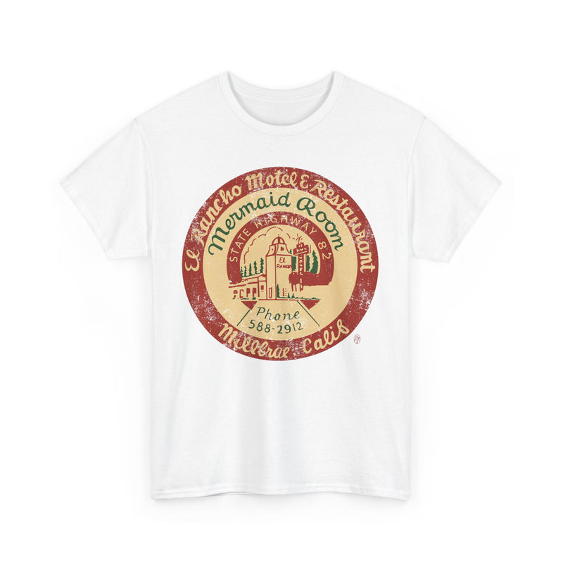 Load image into Gallery viewer, El Rancho Motel and Restaurant 1948 Millbrae California Restaurant T-shirt
