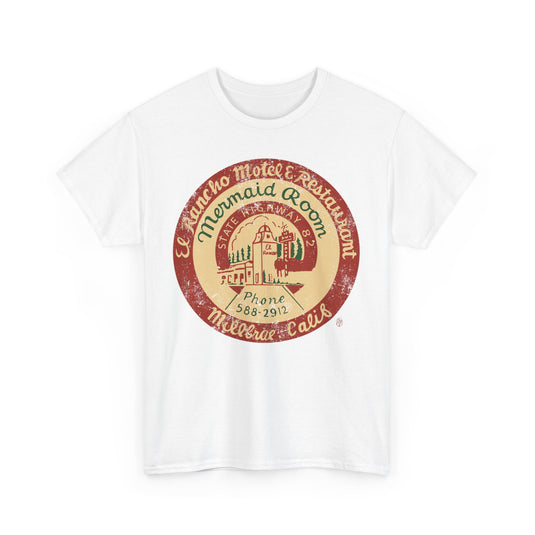 El Rancho Motel and Restaurant 1948 Millbrae California Restaurant T-shirt