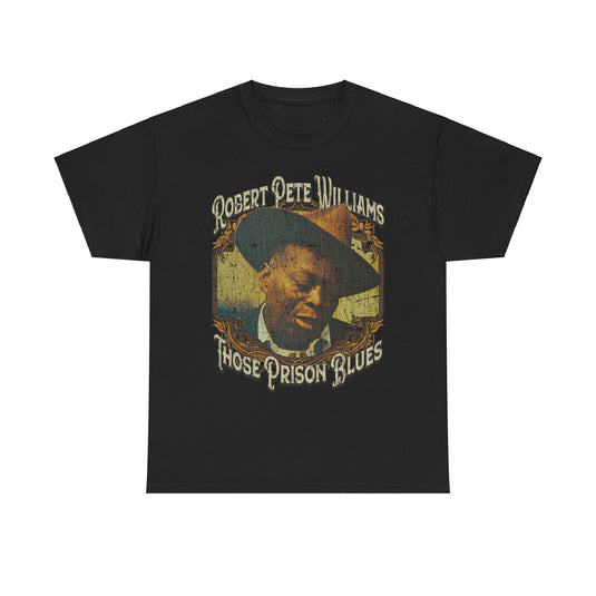 Those Prison Blues 1959 Louisiana Robert Pete Williams Album T-shirt