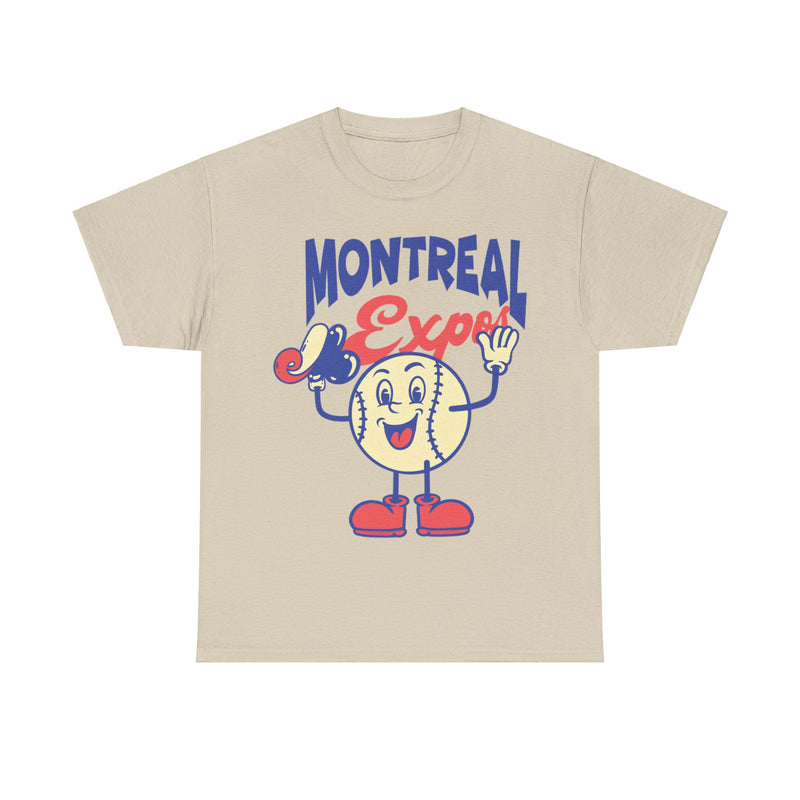 Load image into Gallery viewer, Montreal Expos Mascot Baseball T-shirt
