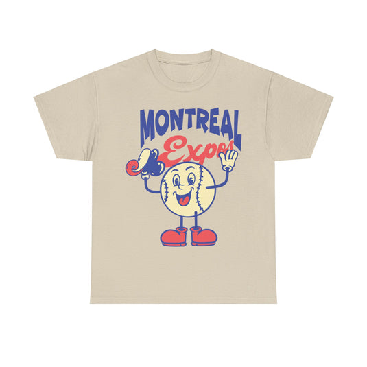 Montreal Expos Mascot Baseball T-shirt