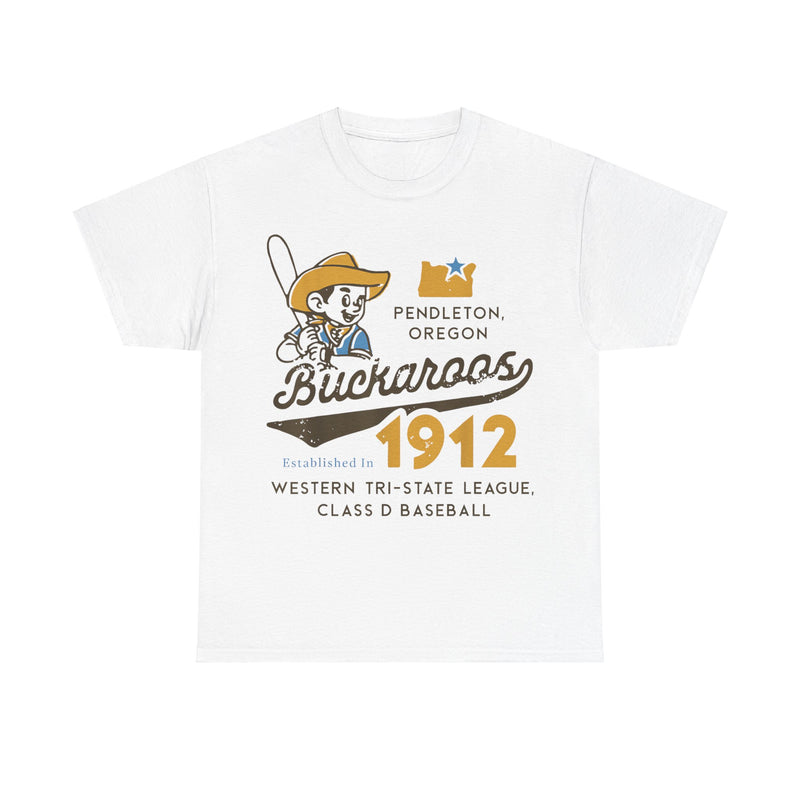 Load image into Gallery viewer, Pendleton Buckaroos Oregon Nostalgic Retro Baseball Team T-shirt
