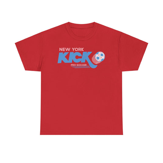 New York Kick National Professional Soccer League 1990-1991 T-shirt