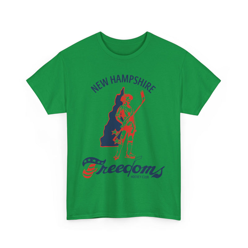 Load image into Gallery viewer, New Hampshire Freedoms Northeastern Hockey League 1978 T-shirt
