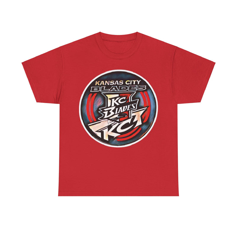 Load image into Gallery viewer, Kansas City Blades Missouri Hockey Team T-shirt
