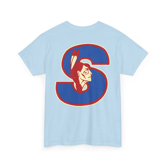 Springfield Indians Hockey Team Nostalgic 2 sided T-shirt