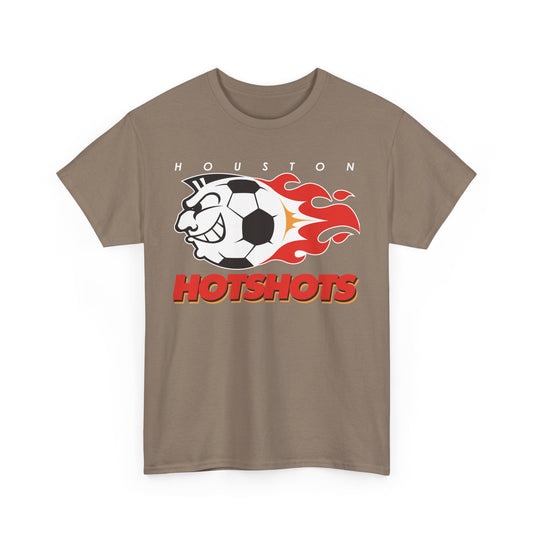 Houston Hotshots Texas Soccer 1994-2000 Double Logo T-shirt
