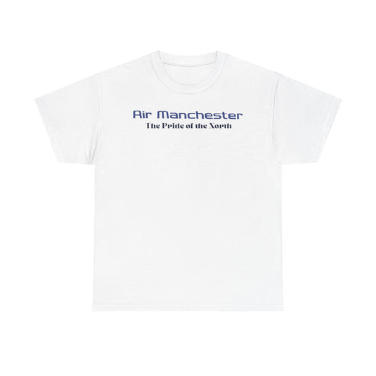 Air Manchester The Pride of the North Vintage Airline Logo Aviation T-shirt