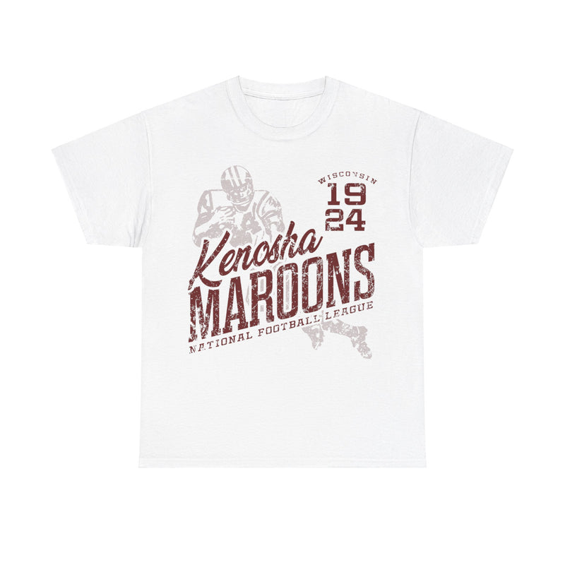 Load image into Gallery viewer, Kenosha Maroons Est 1924 Wisconsin Football Team T-shirt
