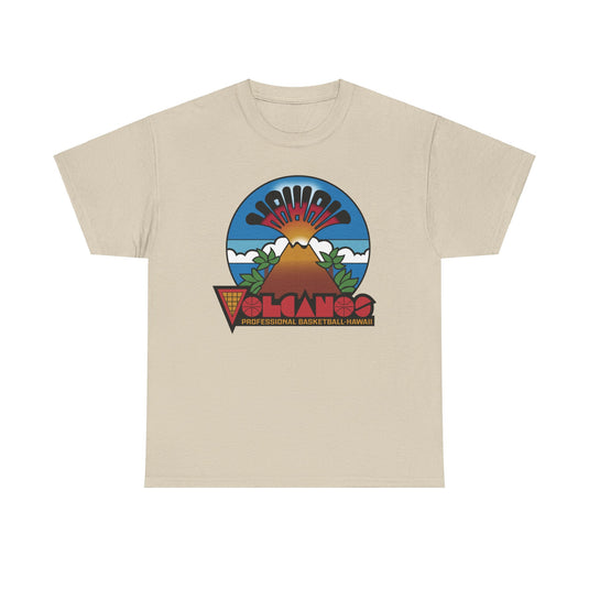 Hawaii Volcanos CBA Basketball 1979-1980 T-shirt