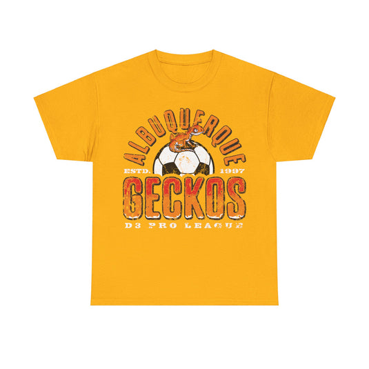 Albuquerque Geckos New Mexico Soccer Team T-shirt