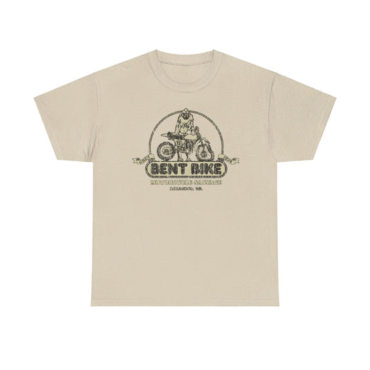 Bent Bike Washington Motorcycle Salvage Store T-shirt