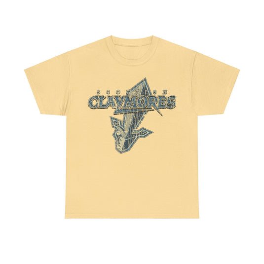 Scottish Claymores Glasgow Football Team T-shirt