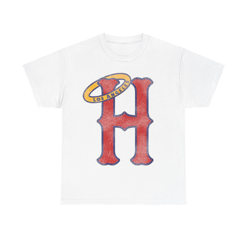 Load image into Gallery viewer, Los Angeles Halos Nostalgic Retro Baseball Team T-shirt
