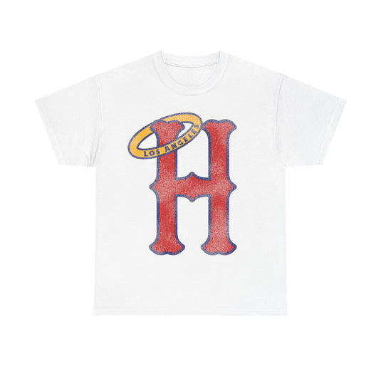 Los Angeles Halos Nostalgic Retro Baseball Team T-shirt