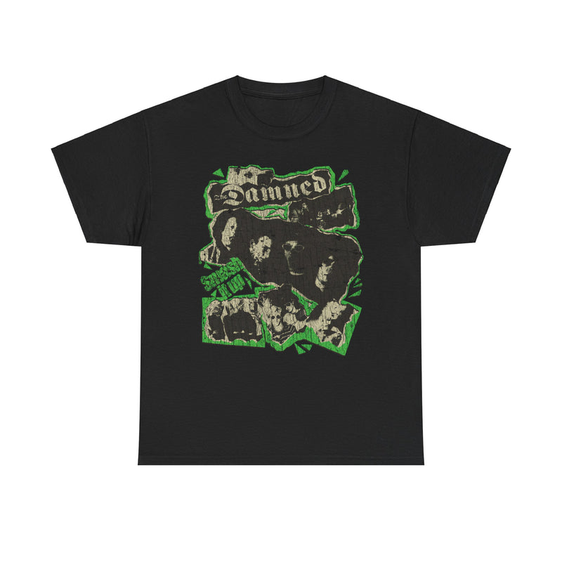 Load image into Gallery viewer, Smash It Up 1979 The Damned Punk Rock Disco Band T-shirt
