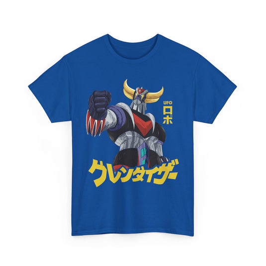 UFO Robot Goldrake Grendizer Atlas 1975-1977 Japan Animated TV Show T-shirt