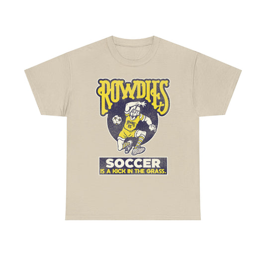 Tampa Bay Rowdies Soccer is a Kick in the Grass Retro Nostalgic T-shirt