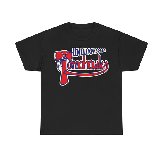 Williamsport Tomahawks Nostalgic Retro Baseball Team T-shirt