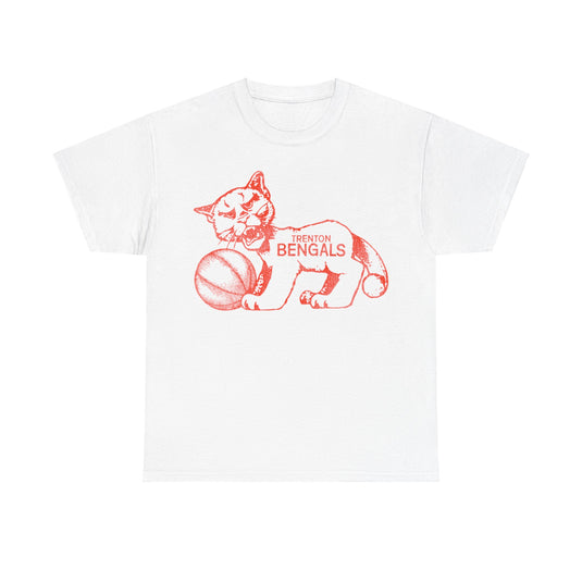 Trenton Bengals Basketball Team Nostalgic Retro T-shirt