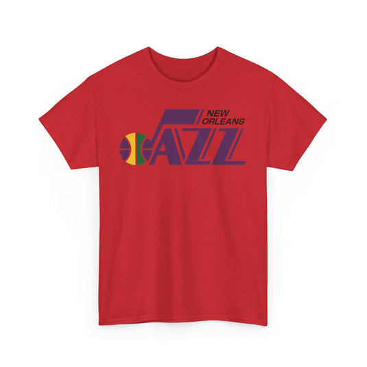 New Orleans Jazz Louisiana Basketball 1974-1979 T-shirt