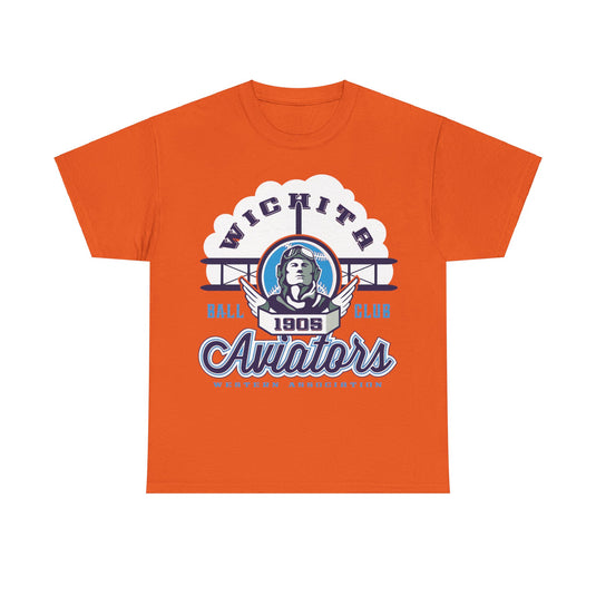 Wichita Aviators Est 1905 Kansas Baseball T-shirt